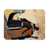 Ihr und Ihm, Mode Illustration, 1921 (pochoir p Magnet (Horizontal)