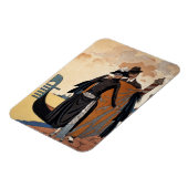 Ihr und Ihm, Mode Illustration, 1921 (pochoir p Magnet (Linke Seite)