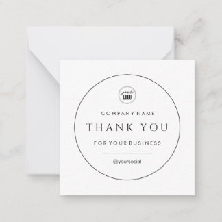 Ihr Unternehmen dank Ihrer klassischen Note Card Mitteilungskarte