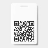 Ihr Unternehmen Foto ID Abzeichen Ausweis (Rückseite)