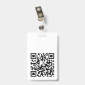 Ihr Unternehmen Foto ID Abzeichen Ausweis (Rückseite mit Clip)