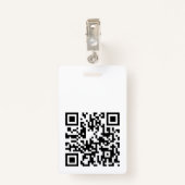 Ihr Unternehmen Foto ID Abzeichen Ausweis (Rückseite mit Klammer)