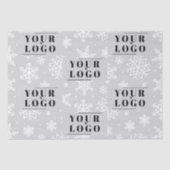 Ihr Unternehmen hat Weihnachtsschneeflocken als me Seidenpapier (Vorderseite)