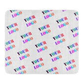 Ihr Unternehmen Logo Business Werbeaktion Cutting Schneidebrett (Vorderseite)