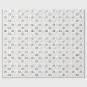 Ihr Unternehmen Logo für Weihnachtsbaum Geschenkpapier (Flach)