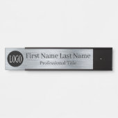 Ihr Unternehmen Logo Office Türsignierung Imitate Türschild (Vorderseite )