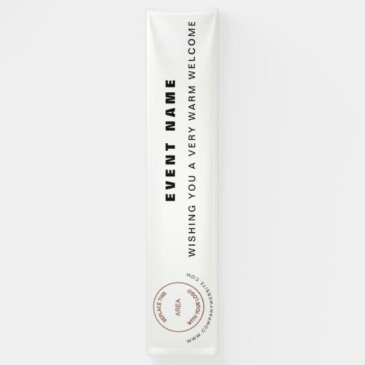 Ihr Unternehmen Logo Website Business Event Willko Banner (Vertikal)