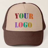 Ihr Unternehmen Logo Werbung Business Trucker Hat Truckerkappe (Vorderseite)