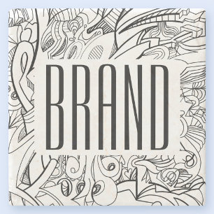 Ihr Unternehmen oder Ihre Markenbezeichnung und Ih Steinuntersetzer