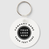 Ihr Unternehmen QR Code Business Company Schlüsselanhänger (Vorderseite)