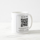 Ihr Unternehmen QR-Code Info 11 oz Kaffeetasse (VorderseiteRechts)