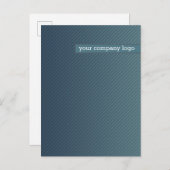 IHR UNTERNEHMENSLOGO, personalisiert Ankündigungspostkarte (Vorne/Hinten)