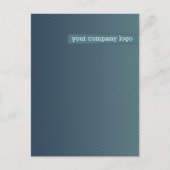 IHR UNTERNEHMENSLOGO, personalisiert Ankündigungspostkarte (Vorderseite)