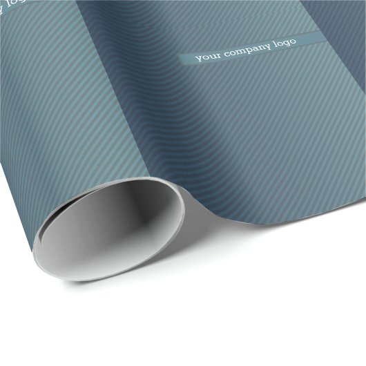 IHR UNTERNEHMENSLOGO, personalisiert Geschenkpapier (Rolleneckpunkt)