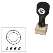 IHR UNTERNEHMENSLOGO, personalisiert. Gummistempel (Stempel)