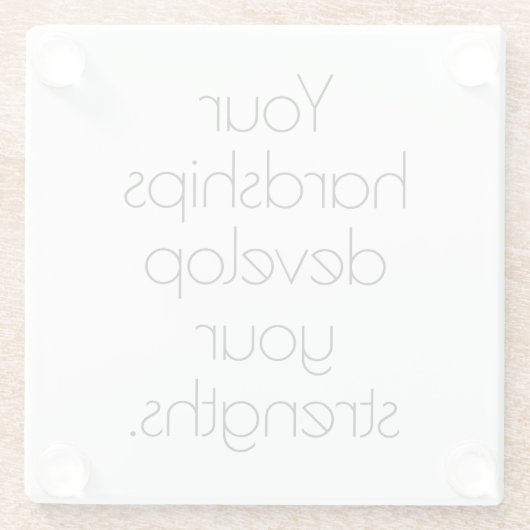 Ihr Untersetzer für Glass (Rückseite)