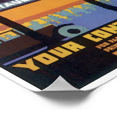 Ihr Urlaub auf dem Festland Poster (Ecke)