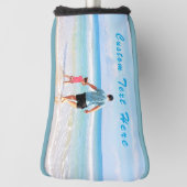 Ihr Vater Foto Golf Head Cover Geschenk Benutzerde Headcover (Rotieren 90)