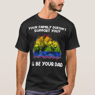 Ihr Vater ist stolz auf LGBTQ-Vater T-Shirt