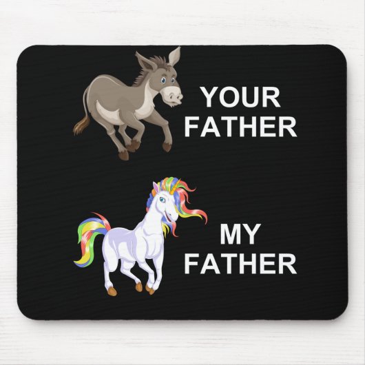 Ihr Vater und mein Vater Mousepad (Vorne)