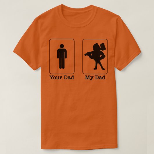 Ihr Vater vs My LoggerLumberjack Vater Classic TSh T-Shirt (Design vorne)
