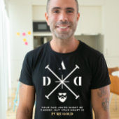 Ihr Vater Witze mag heiß sein, aber Ihr Herz ist T-Shirt