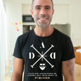 Ihr Vater Witze mag heiß sein, aber Ihr Herz ist T-Shirt