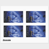 Ihr verbotener Held von Laura Kaye Rechteckiger Aufkleber (Blatt)