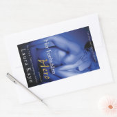 Ihr verbotener Held von Laura Kaye Rechteckiger Aufkleber (Umschlag)