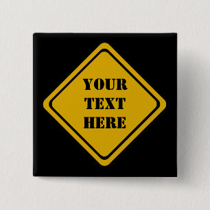 Ihr Verkehrsschild Button