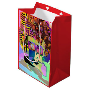 Ihr Verstand ist auf Geld gerichtet Novelty Mittlere Geschenktüte