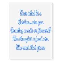 Ihr Verstand ist ein Garten