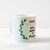 Ihr Vertrauen wird es geschehen lassen Kaffeetasse (Vorderseite Links)