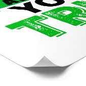 IHR VIBE ATTRAKT IHREN STUB AN POSTER (Ecke)