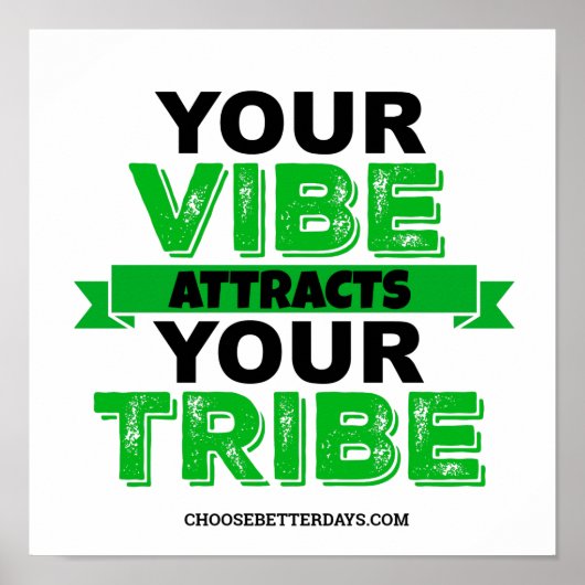 IHR VIBE ATTRAKT IHREN STUB AN POSTER (Vorne)