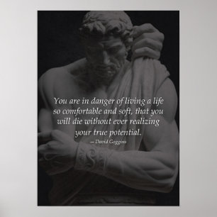 Ihr wahres Potenzial verwirklichen - Motivierend Poster