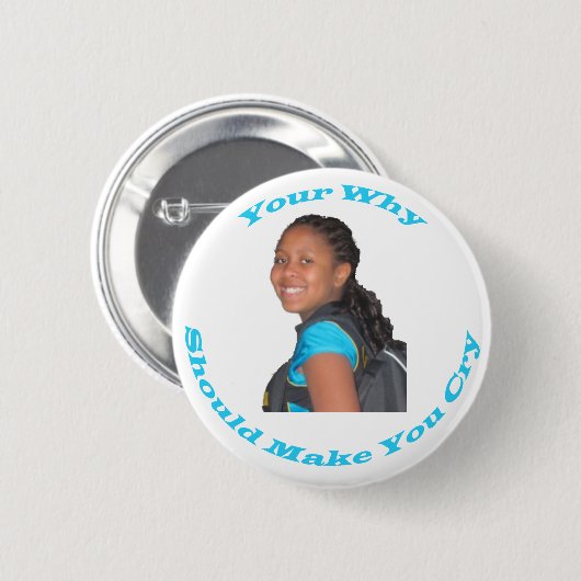 Ihr warum kundengerechter Knopf Button (Vorne & Hinten)