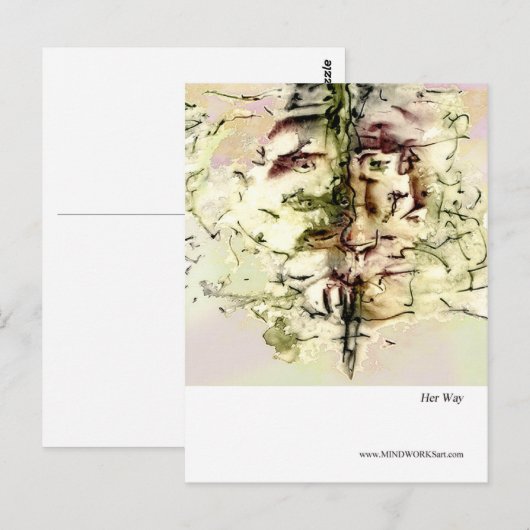 Ihr Weg Postkarte (Vorne/Hinten)