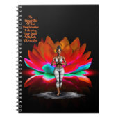 Ihr Weisheit Einweihung Spiral Foto Notebook Notizblock (Vorderseite)