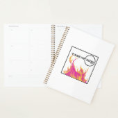 Ihr weißer Erfolgsplaner, rosa Feuerwehrplaner Planer (Anzeige)