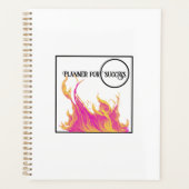 Ihr weißer Erfolgsplaner, rosa Feuerwehrplaner Planer (Vorderseite)