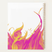 Ihr weißer Erfolgsplaner, rosa Feuerwehrplaner Planer (Rückseite)