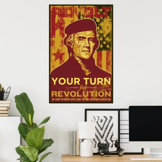 Ihr Wendeposter für die Revolution Poster (Heimbüro)