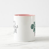 Ihr werdet Mädchen wachsen | Funny Monogram Pflanz Zweifarbige Tasse (Mittel)