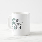 Ihr werdet Mädchen wachsen | Funny Pflanzen Lovers Kaffeetasse (Vorderseite Links)