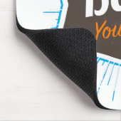 Ihr Witz des Bobs des Onkel-Funny Man Named Bob Mousepad (Ecke)