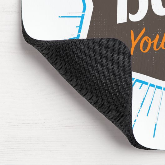 Ihr Witz des Bobs des Onkel-Funny Man Named Bob Mousepad (Ecke)