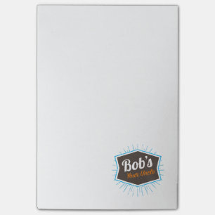 Ihr Witz des Bobs des Onkel-Funny Man Named Bob Post-it Klebezettel
