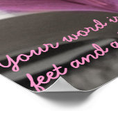 Ihr Wort Poster (Ecke)