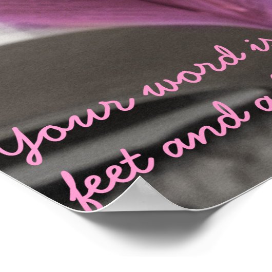 Ihr Wort Poster (Ecke)